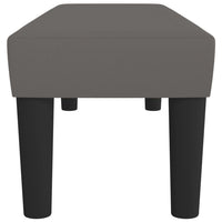 Panca Grigia 100x30x30 cm in Similpelle 346664
