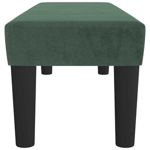 Panca Verde Scuro 100x30x30 cm in Velluto 346669