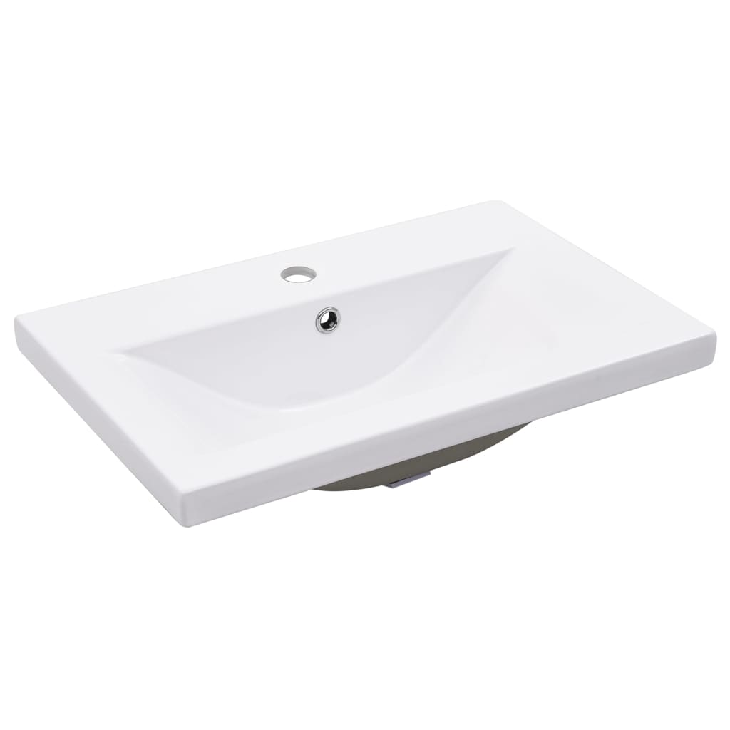 Mobile Bagno Lavabo Integrato Rovere Marrone Legno Multistrato 3120181