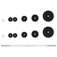 Set Bilanciere con Dischi 30 kg in Ghisa 93627