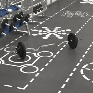 Set Bilanciere con Dischi 30 kg in Ghisa e Acciaio Cromato 93629