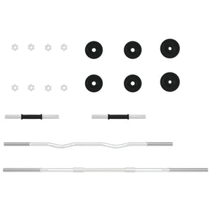 Set Bilanciere e Manubri 30 kg in Ghisa 93634