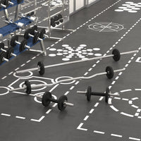 Set Bilanciere e Manubri 30 kg in Ghisa 93634