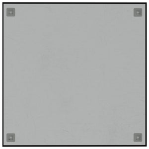 Lavagna magnetica da parete per scuola casa ufficio 60 x 60 cm vetro temperato nero 02_0045479