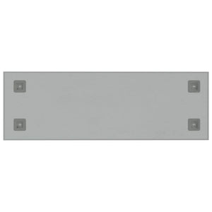 Lavagna Magnetica a Parete Bianca 80x30 cm Vetro Temperato 347950