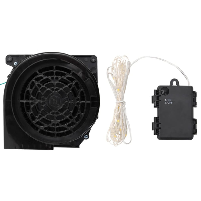 Pupazzo di Neve Natalizio Gonfiabile con LED 805 cm 345281