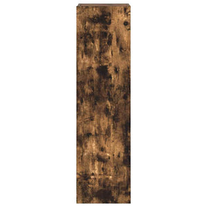 Set Mobili Porta TV 3 pz-Set di 3 Credenza per TV Rovere Fumo in Legno Multistrato 470009