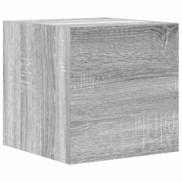 Set Mobili Porta TV 3 pz-Set di 3 Credenza per TV Grigio Sonoma in Legno Multistrato 447180