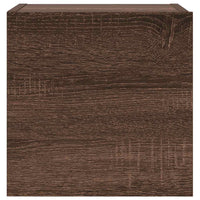 Set Mobili Porta TV 3 pz Rovere Marrone in Legno Multistrato 3120229