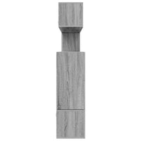 Set Mobili Porta TV 10 pz Grigio Sonoma in Legno Multistrato 3120306