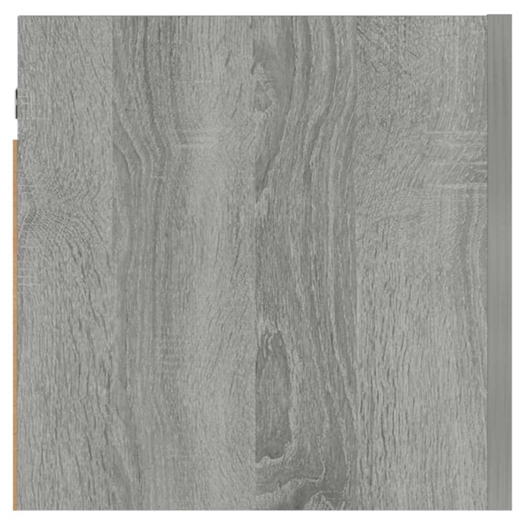 Armadietti TV a Parete 8 pz Grigio Sonoma 30,5x30x30 cm 3120324