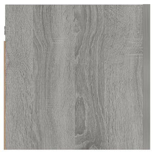 Armadietti TV a Parete 8 pz Grigio Sonoma 30,5x30x30 cm 3120324