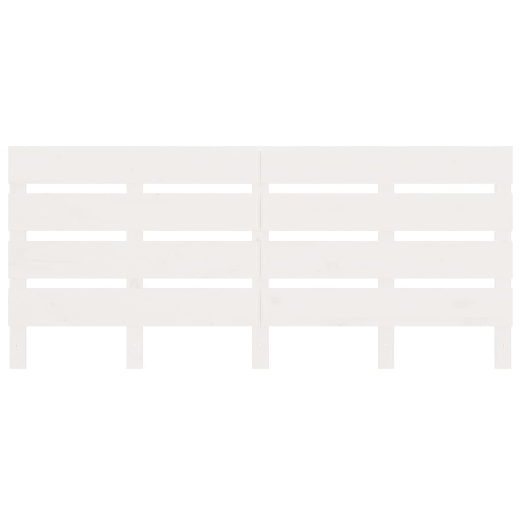 Giroletto senza Materasso Bianco 180x200 cm Legno Massello Pino 3120148