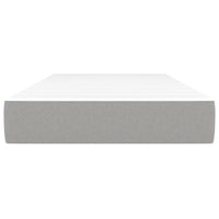 Materasso a Molle Insacchettate Grigio Chiaro 80x200x20 cm cod mxl 52532