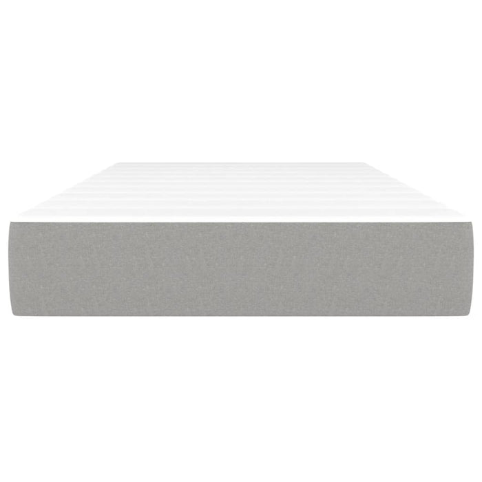 Materasso a Molle Insacchettate Grigio Chiaro 80x200x20 cm cod mxl 52532