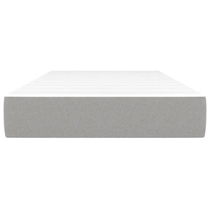 Materasso a Molle Insacchettate Grigio Chiaro 80x200x20 cm 347674