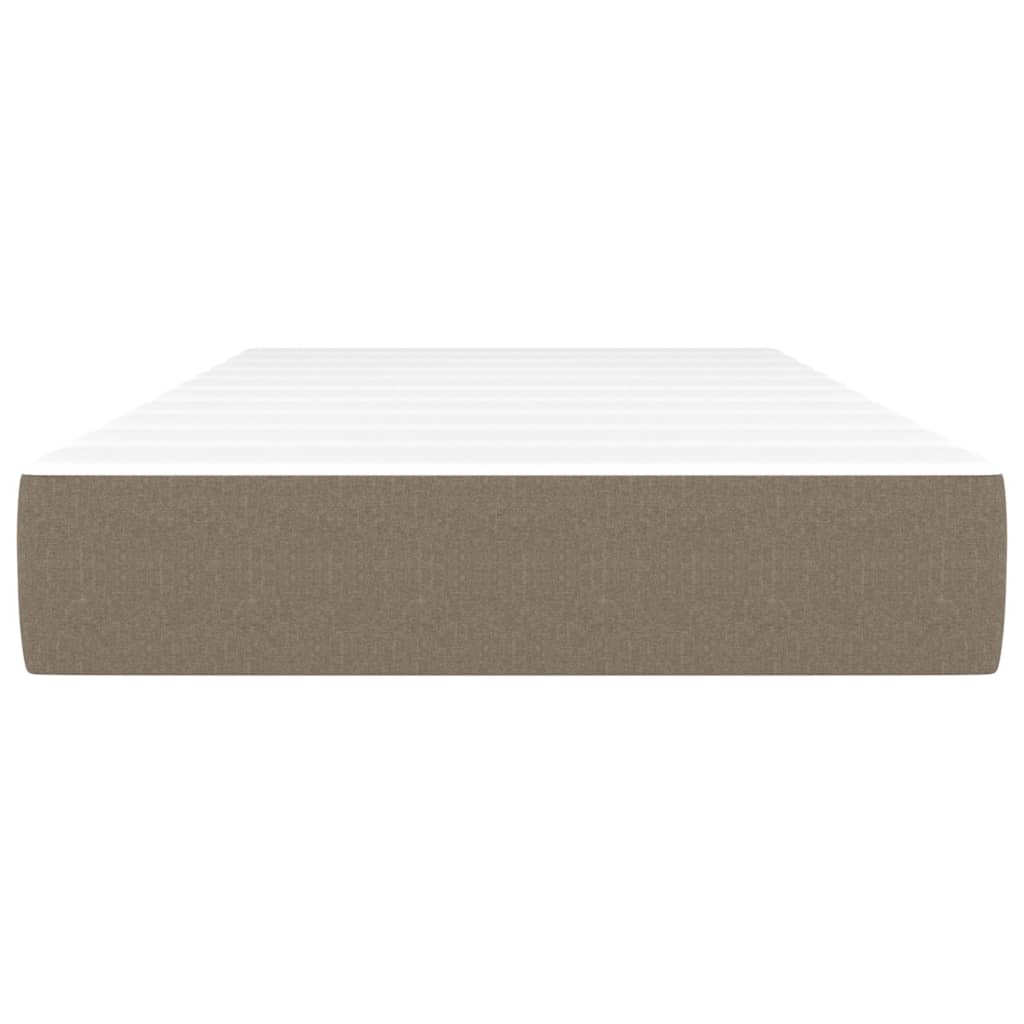 Materasso a Molle Insacchettate Grigio Tortora 80x200x20 cm 347678