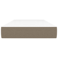 Materasso a Molle Insacchettate Grigio Tortora 80x200x20 cm 347678