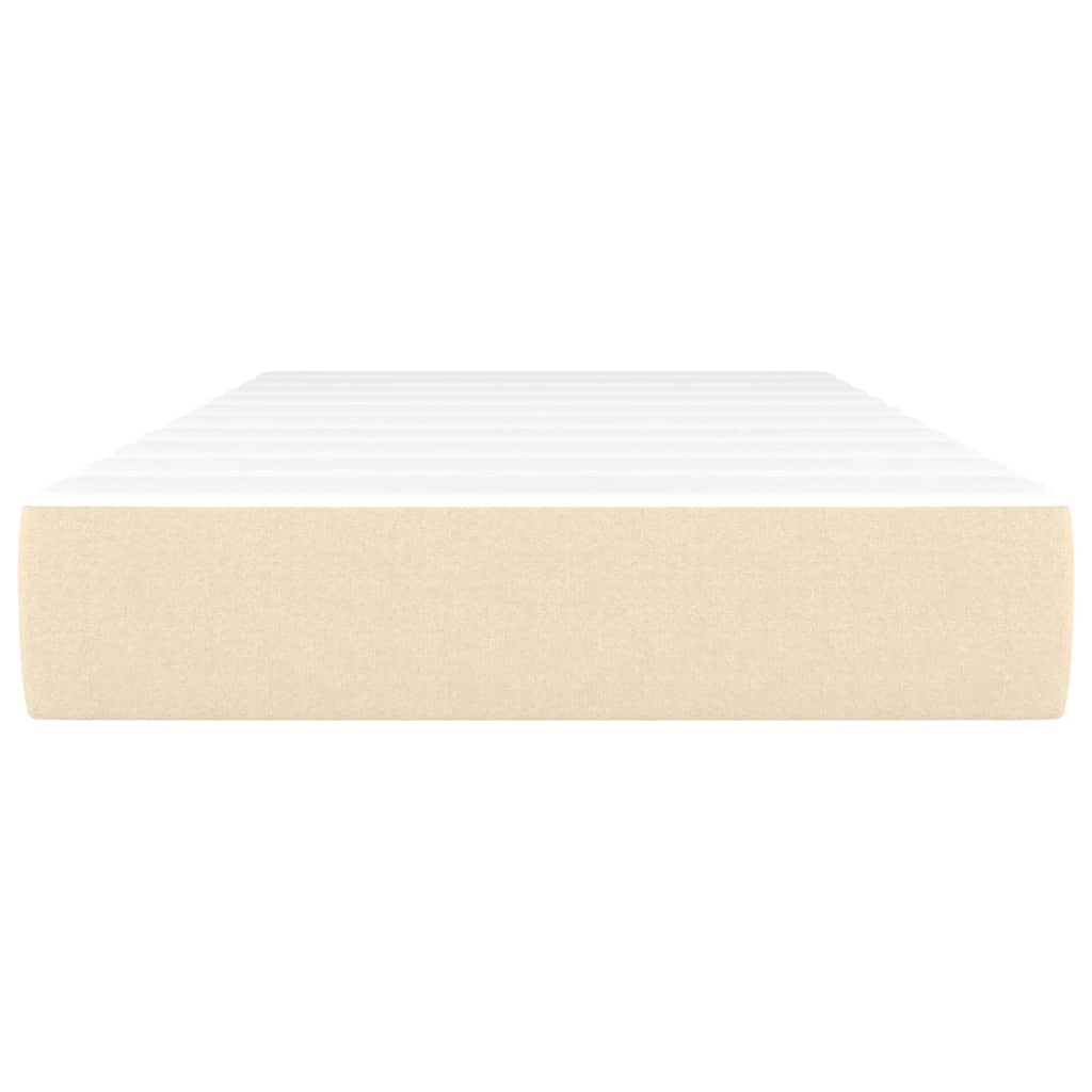 Materasso a Molle Insacchettate Crema 90x190x20 cm in Tessuto 347699