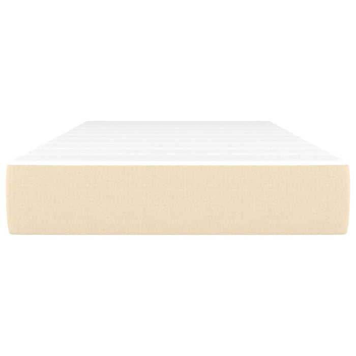 Materasso a Molle Insacchettate Crema 90x190x20 cm in Tessuto 347699