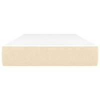 Materasso a Molle Insacchettate Crema 90x190x20 cm in Tessutocod mxl 102595