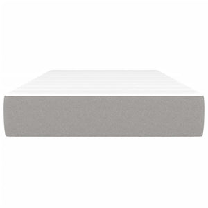 Materasso a Molle Insacchettate Grigio Chiaro 90x200x20 cm 347714