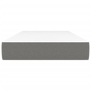 Materasso a Molle Insacchettate Grigio Scuro 90x200x20 cm 347715