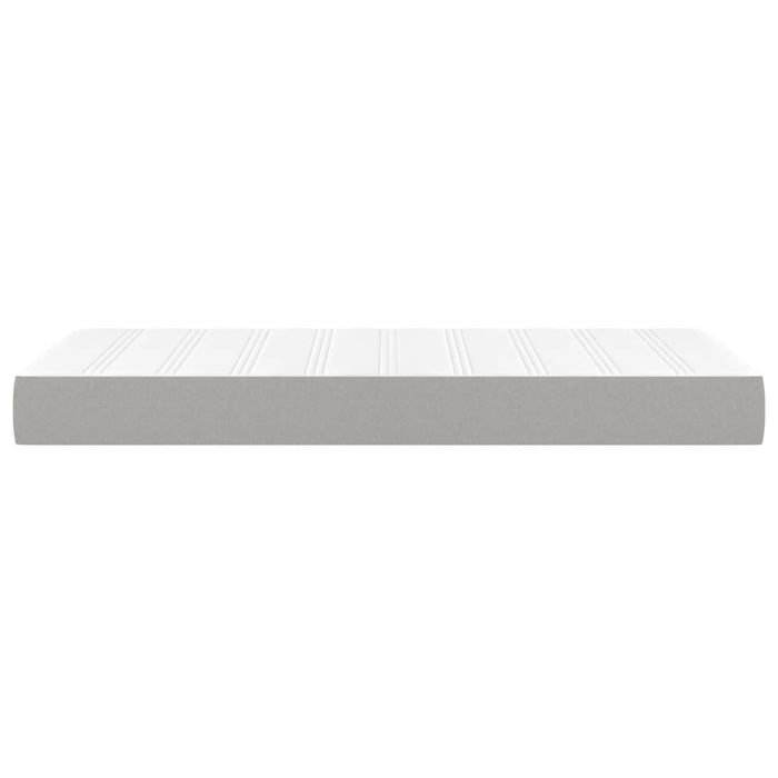 Materasso a Molle Insacchettate Grigio Chiaro 100x200x20 cm cod mxl 51759