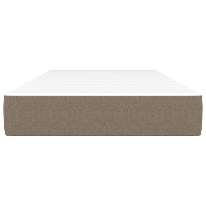 Materasso a Molle Insacchettate Grigio Tortora 100x200x20 cm 347738