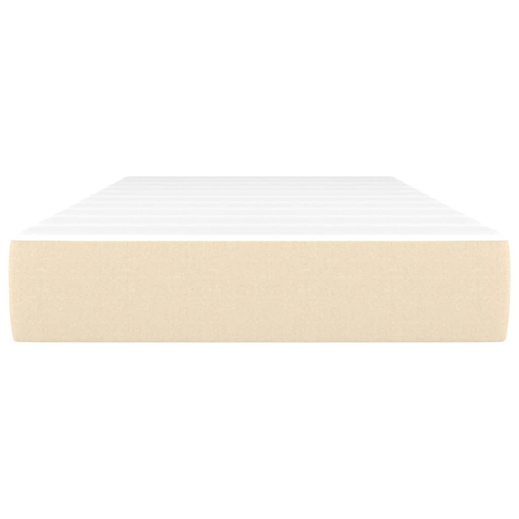 Materasso a Molle Insacchettate Crema 100x200x20 cm 347739