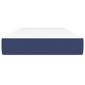 Materasso a Molle Insacchettate Blu 100x200x20 cm in Tessuto 347740