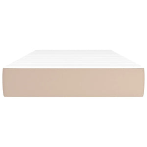 Materasso a Molle Cappuccino 100x200x20 cm in Similpelle 347747