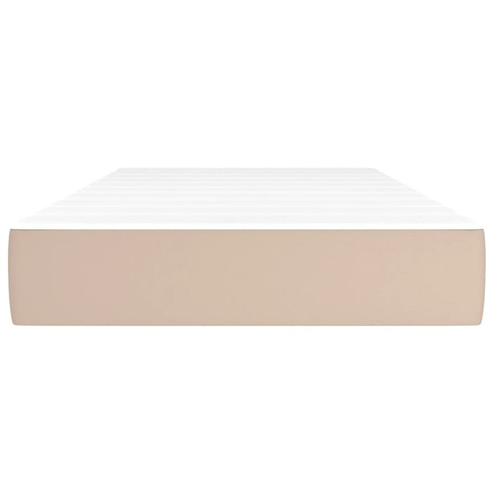 Materasso a Molle Cappuccino 100x200x20 cm in Similpelle 347747