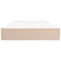 Materasso a Molle Cappuccino 100x200x20 cm in Similpelle 347747