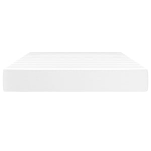 Materasso a Molle Bianco 120x200x20 cm in Similpelle cod mxl 49456