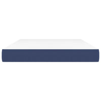 Materasso a Molle Blu 140x190x20 cm in Tessuto 347780