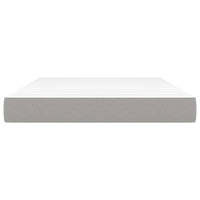 Materasso a Molle Insacchettate Grigio Chiaro 140x200x20 cm 347794