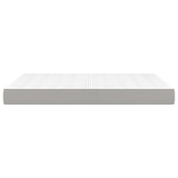 Materasso a Molle Insacchettate Grigio Chiaro 140x200x20 cm 347794