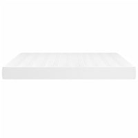 Materasso a Molle Bianco 160x200x20 cm in Similpelle 347823