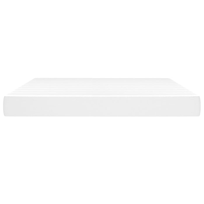 Materasso a Molle Bianco 180x200x20 cm in Similpelle