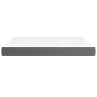 Materasso a Molle Grigio 180x200x20 cm in Similpelle 347846