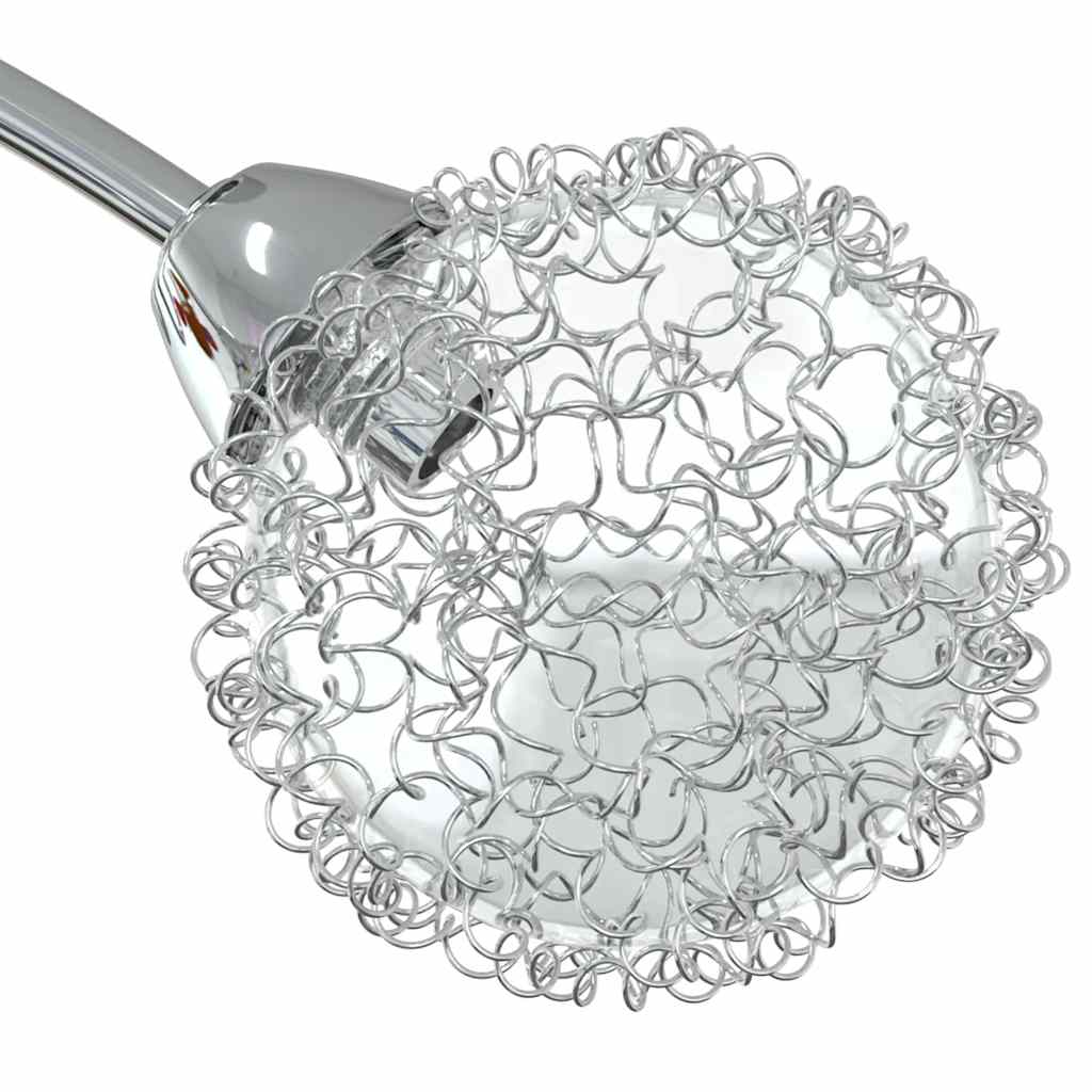 Lampada da Soffitto con Paralumi in Rete per 4 Luci LED G9 cod mxl 62486