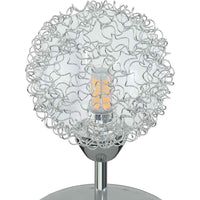Lampada da Soffitto con Paralumi in Rete per 5 Luci LED G9 cod mxl 64247