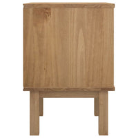 Comodino OTTA 45x39x57 cm in Legno Massello di Pino 348576