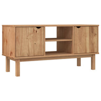 Mobile TV OTTA 113,5x43x57 cm in Legno Massello di Pino 348594