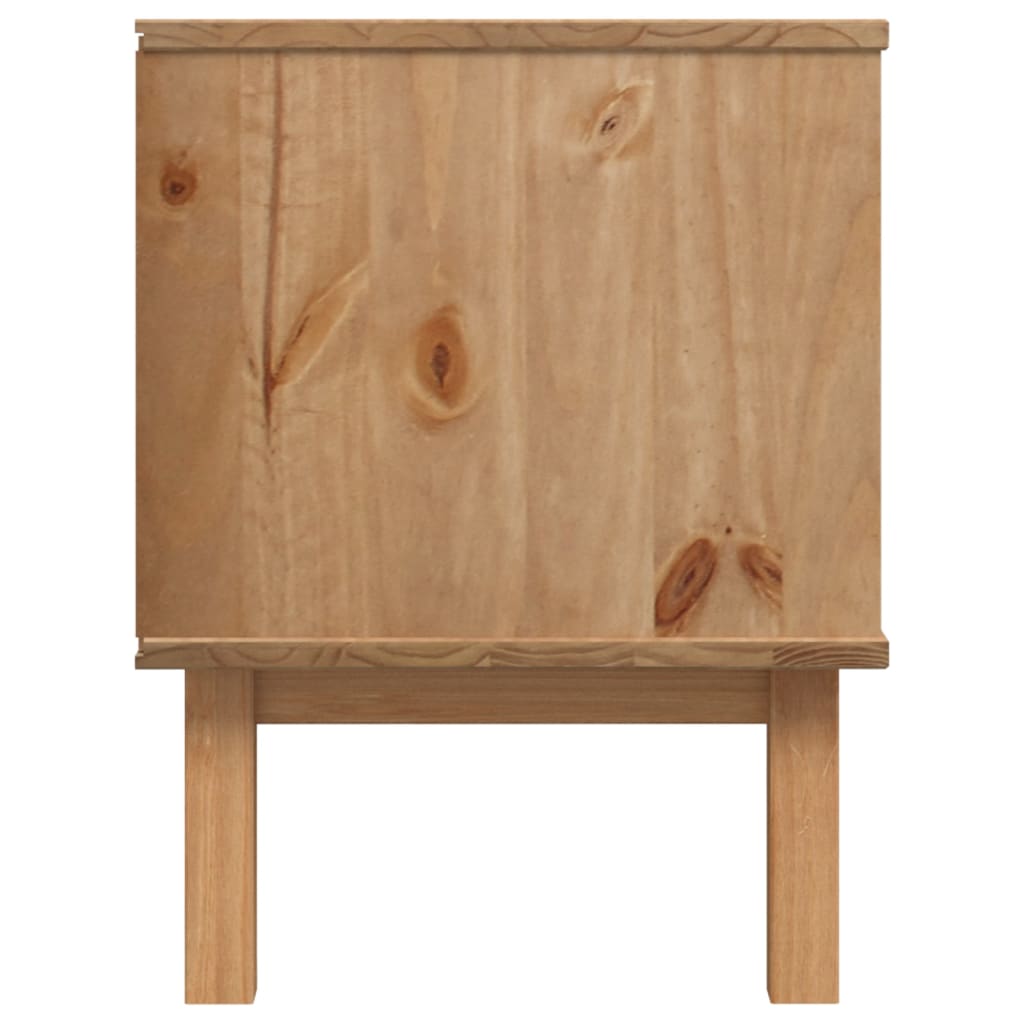 Mobile TV OTTA 113,5x43x57 cm in Legno Massello di Pino 348594