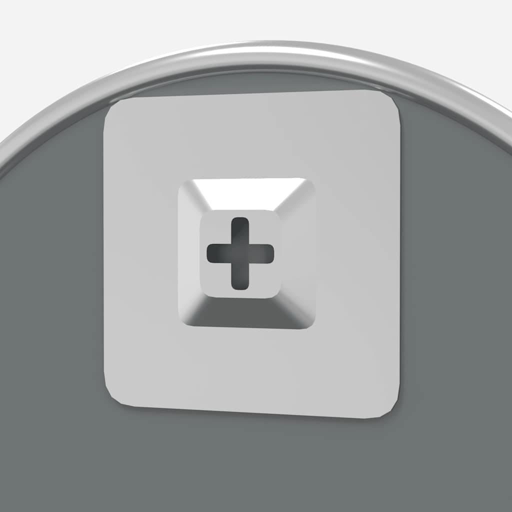 Specchio da Parete-Specchio a Muro-Specchio Decorativo Argento ? 20 cm Rotondo