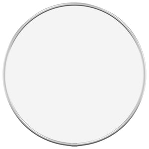 Specchio da Parete Argento Ø 30 cm Rotondo 348174