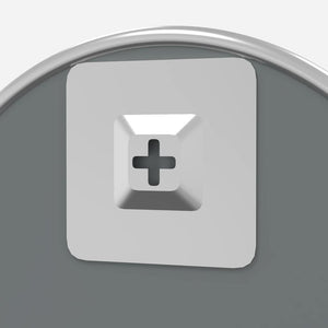 Specchio da Parete-Specchio a Muro-Specchio Decorativo Argento ? 30 cm Rotondo