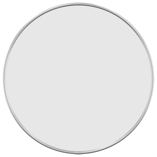 Specchio da Parete Argento Ø 40 cm Rotondo 348175
